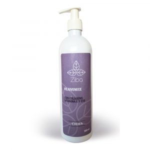 Crema Rejuvenece Hidratante para cuerpo Ziba con colageno y vitamina E y Q10