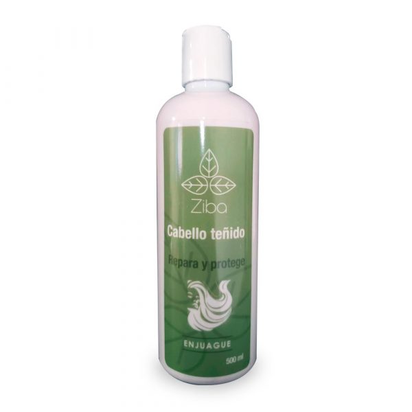 Enjuague para cabello teñido Ziba repara y protege