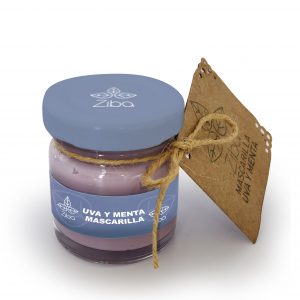 Mascarilla de uva y menta Ziba
