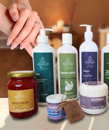 Shampoos Ziba, cremas faciales Ziba, cremas corporales Ziba, Enjuagues Ziba, jabonones Ziba