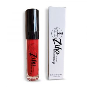 Labial Líquido Color Rojo Ziba